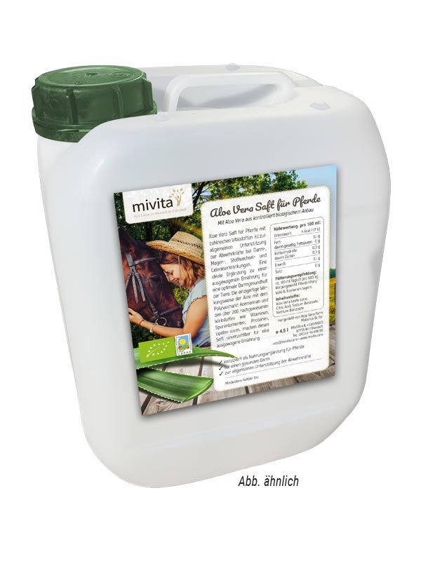 Organic Aloe Vera Juice for horses