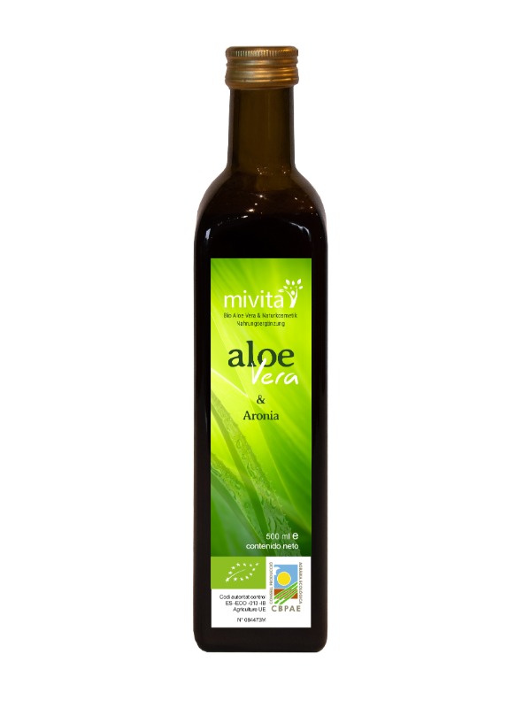 Aloe Vera Zumo ecológico & Aronia